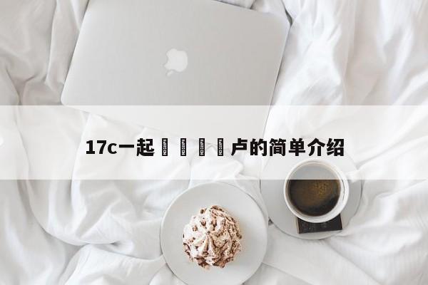 17c一起🌿卢的简单介绍